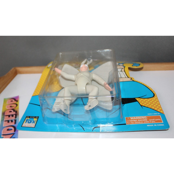 The Tick Television Series Fluttering Arthur Bandai Vintage Toy 1994 Sealed - Picture 7 of 7